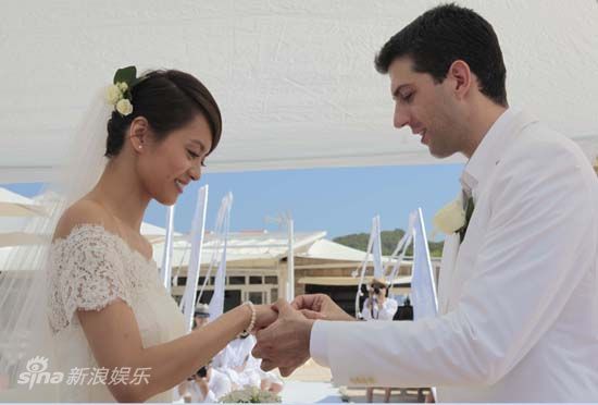 梁咏琪西班牙感动完婚 四百万港元打造梦想婚礼